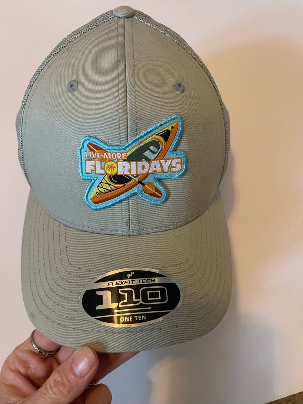 Richardson Hat Live More Floridays Kayak Patch Flexfit 110